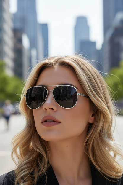 Sleek Aviator Sunglasses