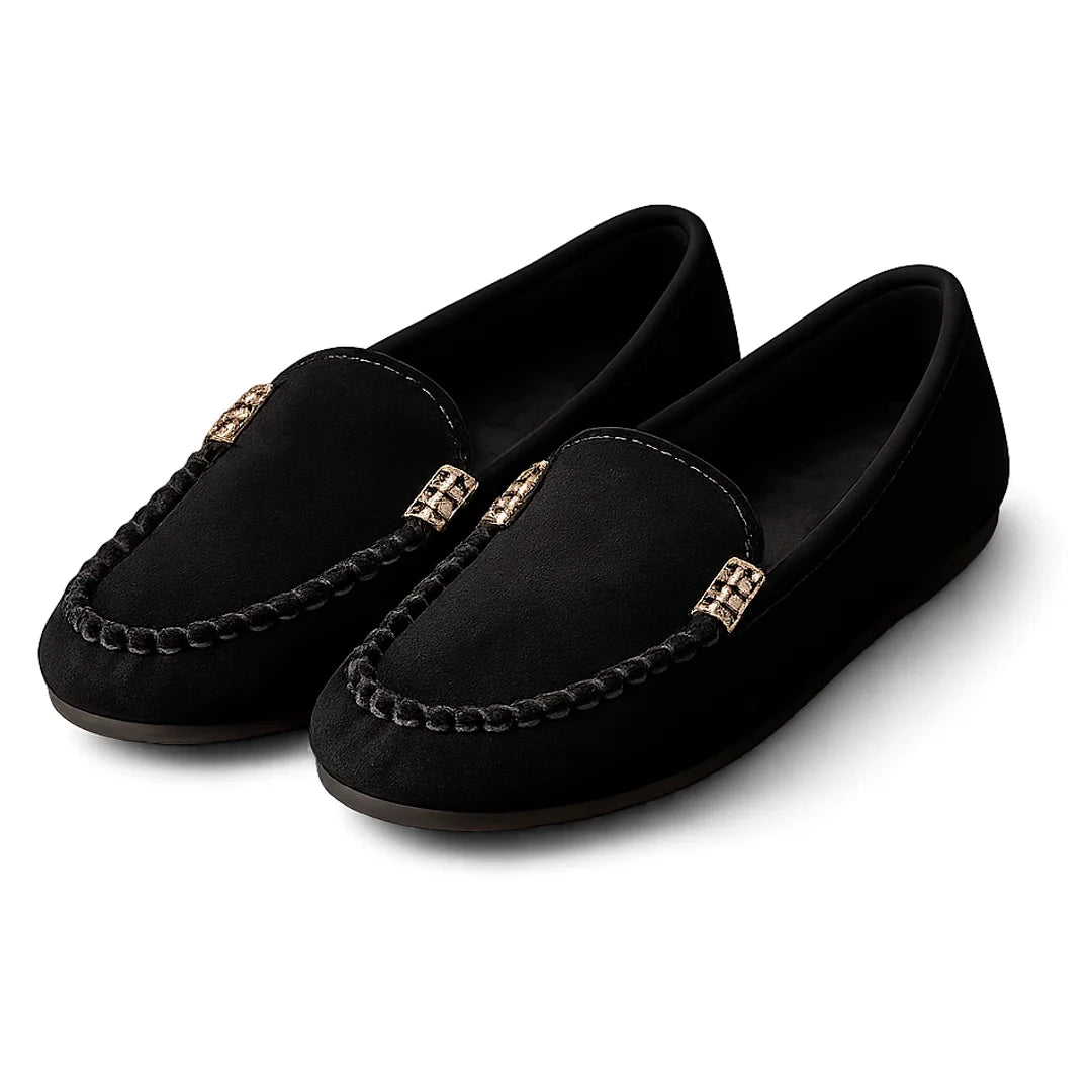 Women's Suede Slip-On Flats