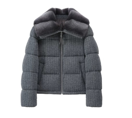 The Cortina Fur Puffer Jacket