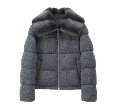 The Cortina Fur Puffer Jacket