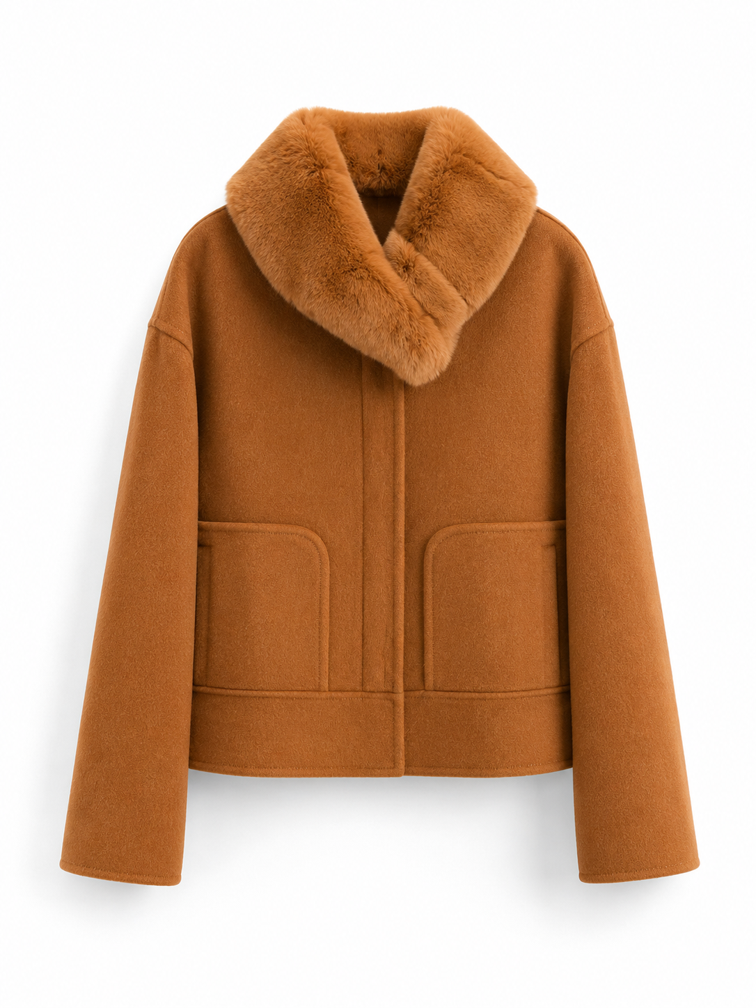 The Asti Fur Collar Jacket
