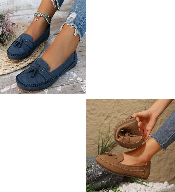 Comfortable soft loafers for women