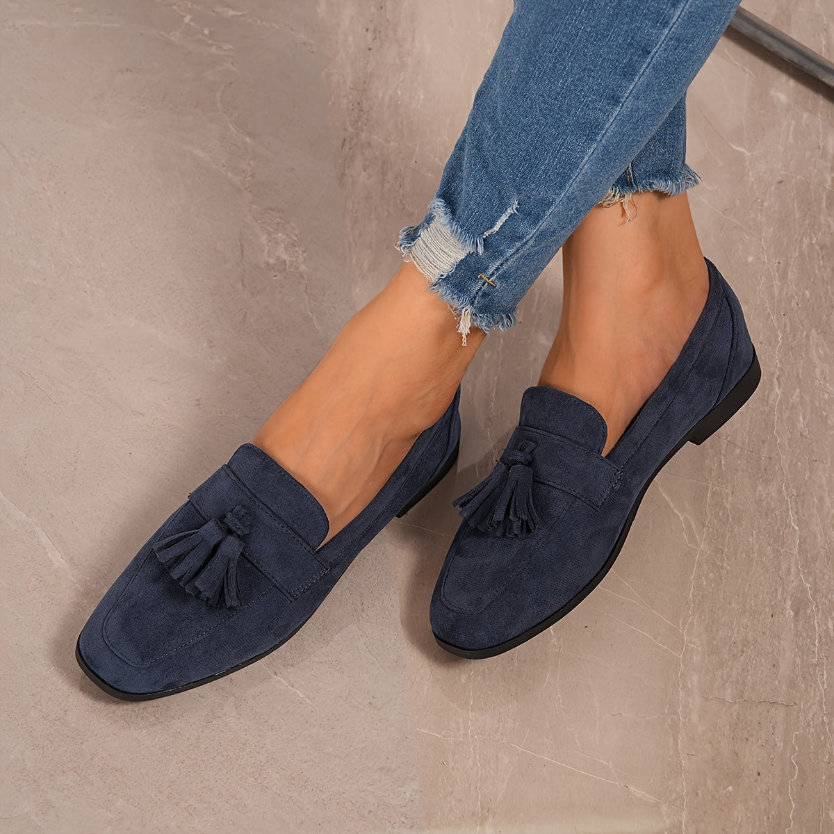Comfortable Supportive Flat Heel Loafers