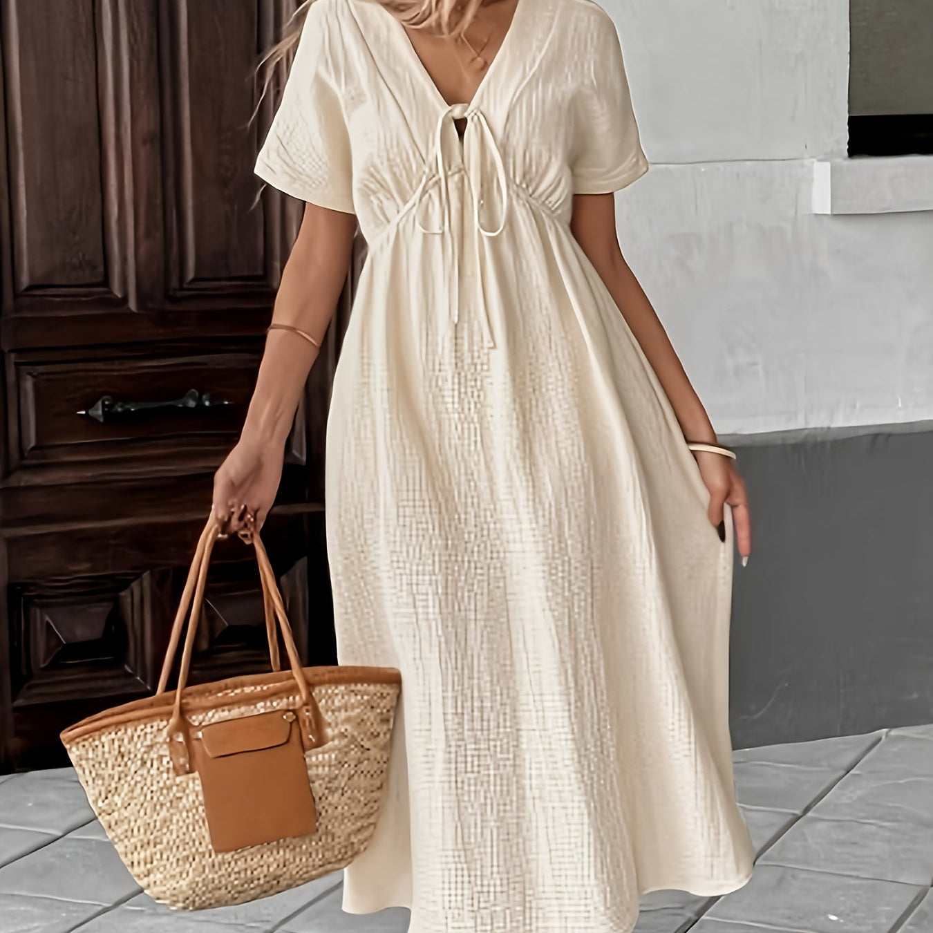 Relaxed Linen Dress