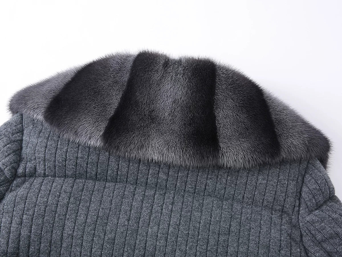 The Cortina Fur Puffer Jacket