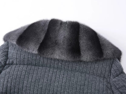 The Cortina Fur Puffer Jacket