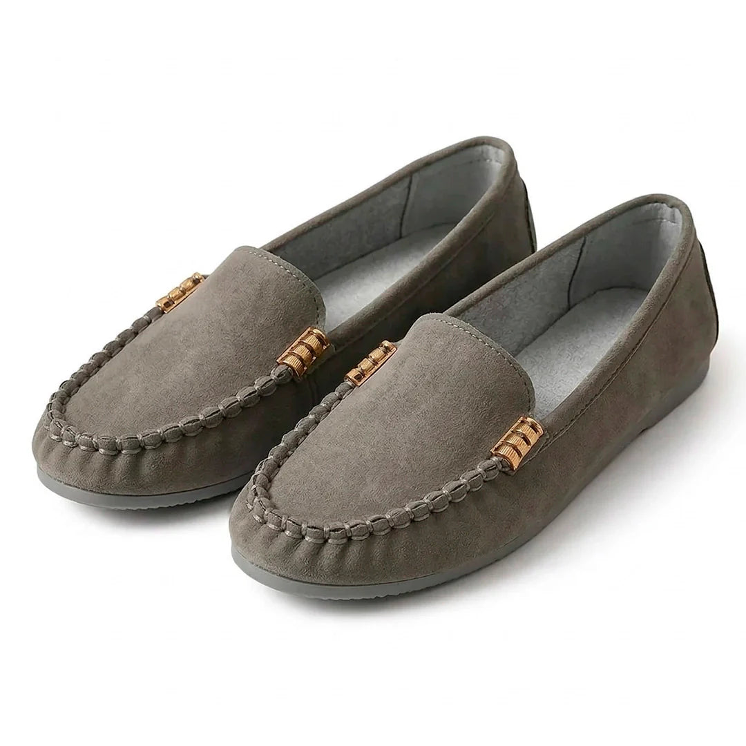 Women's Suede Slip-On Flats
