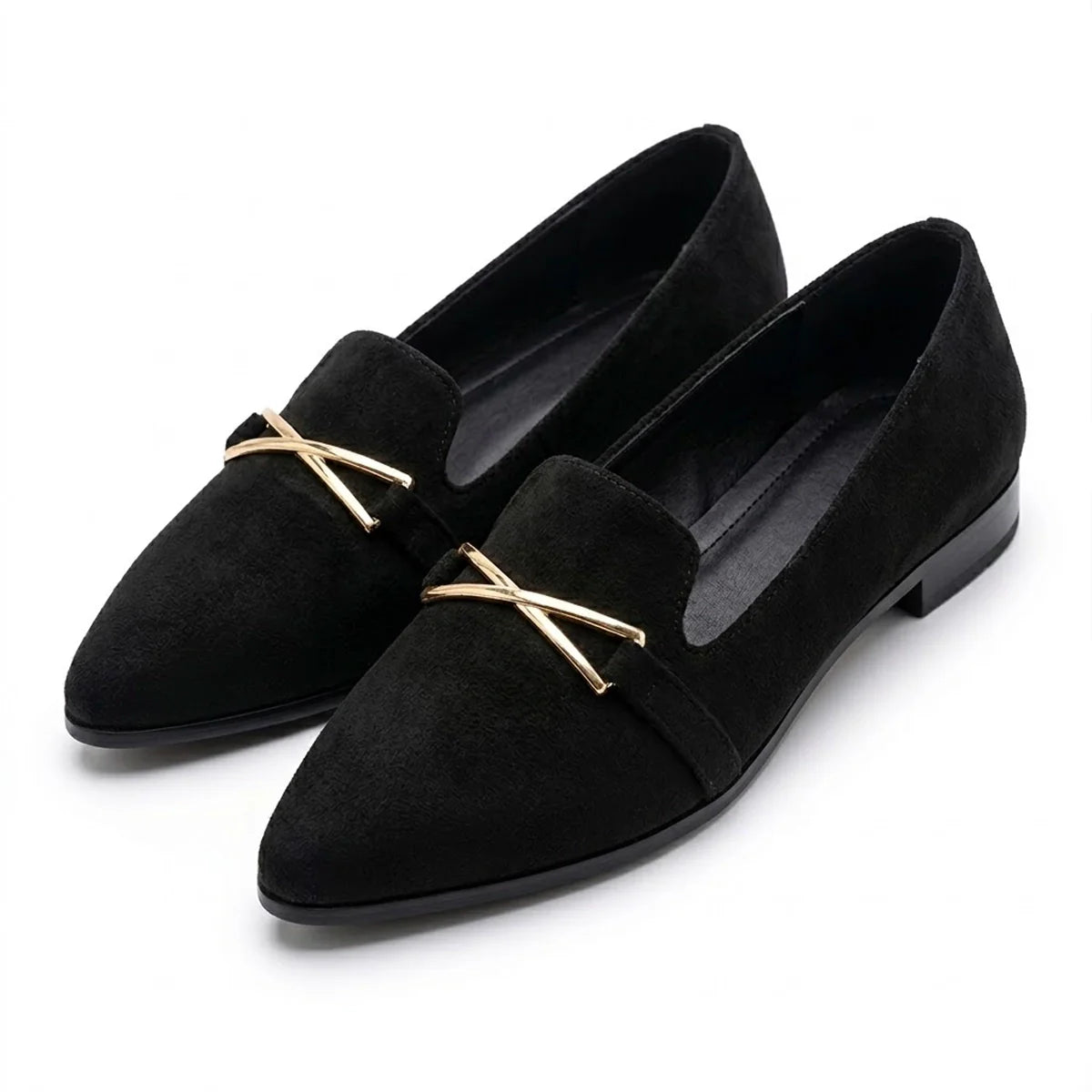 Women's Suede Pointed Flats