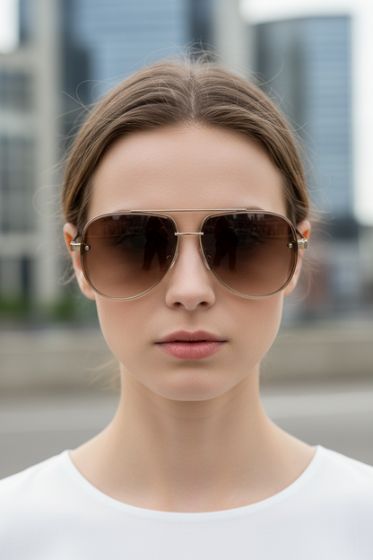 Sleek Aviator Sunglasses