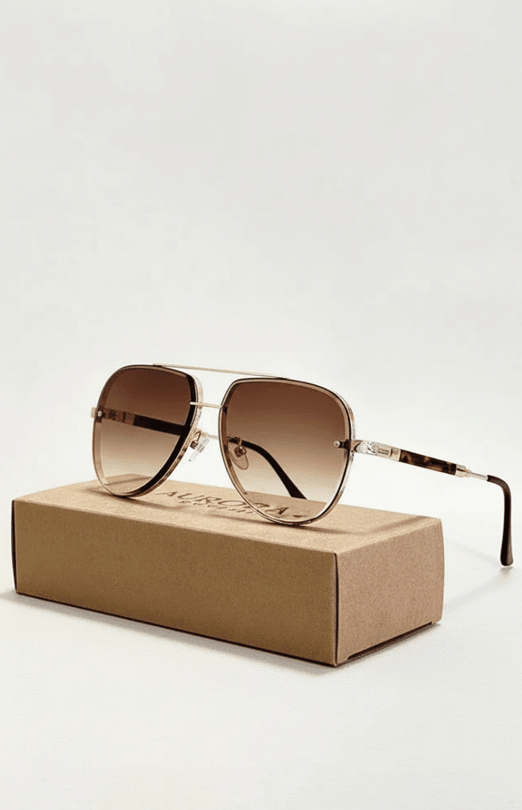 Sleek Aviator Sunglasses