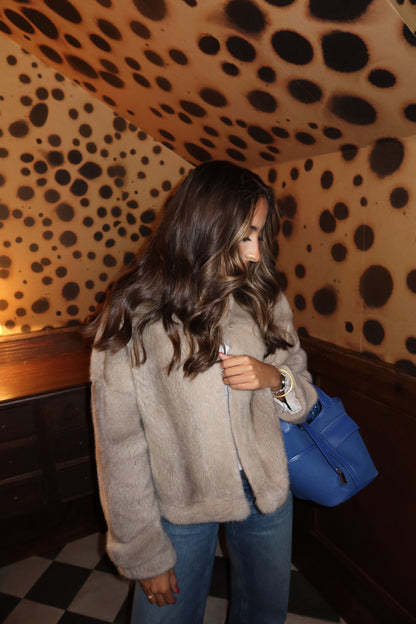 The Celeste Mink Fur Jacket