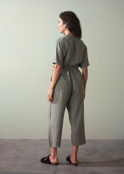 BRIA LIGHT WEIGHT LINEN JUMPSUIT