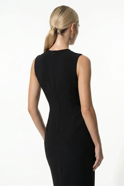 Women's Chic Sleeveless Midi Dress