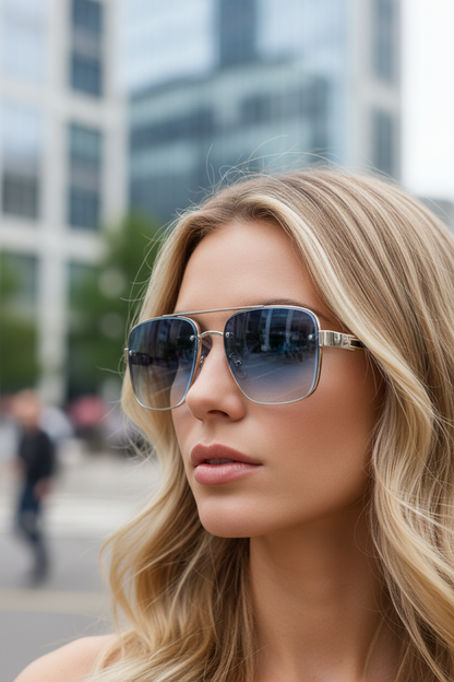 Timeless Metal Sunglasses UV400