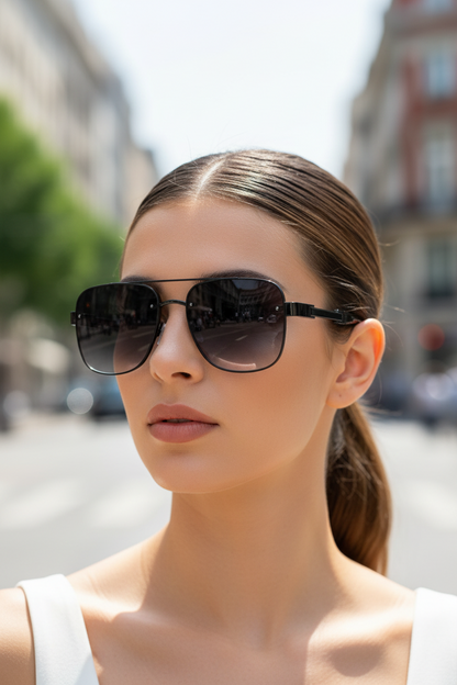 Timeless Metal Sunglasses UV400