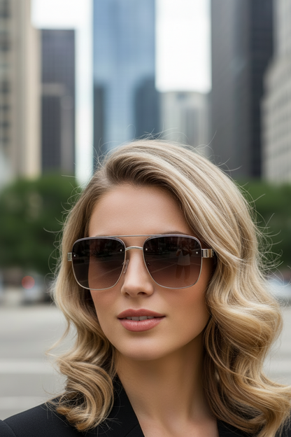 Timeless Metal Sunglasses UV400