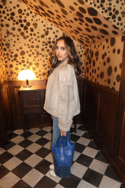 The Celeste Mink Fur Jacket