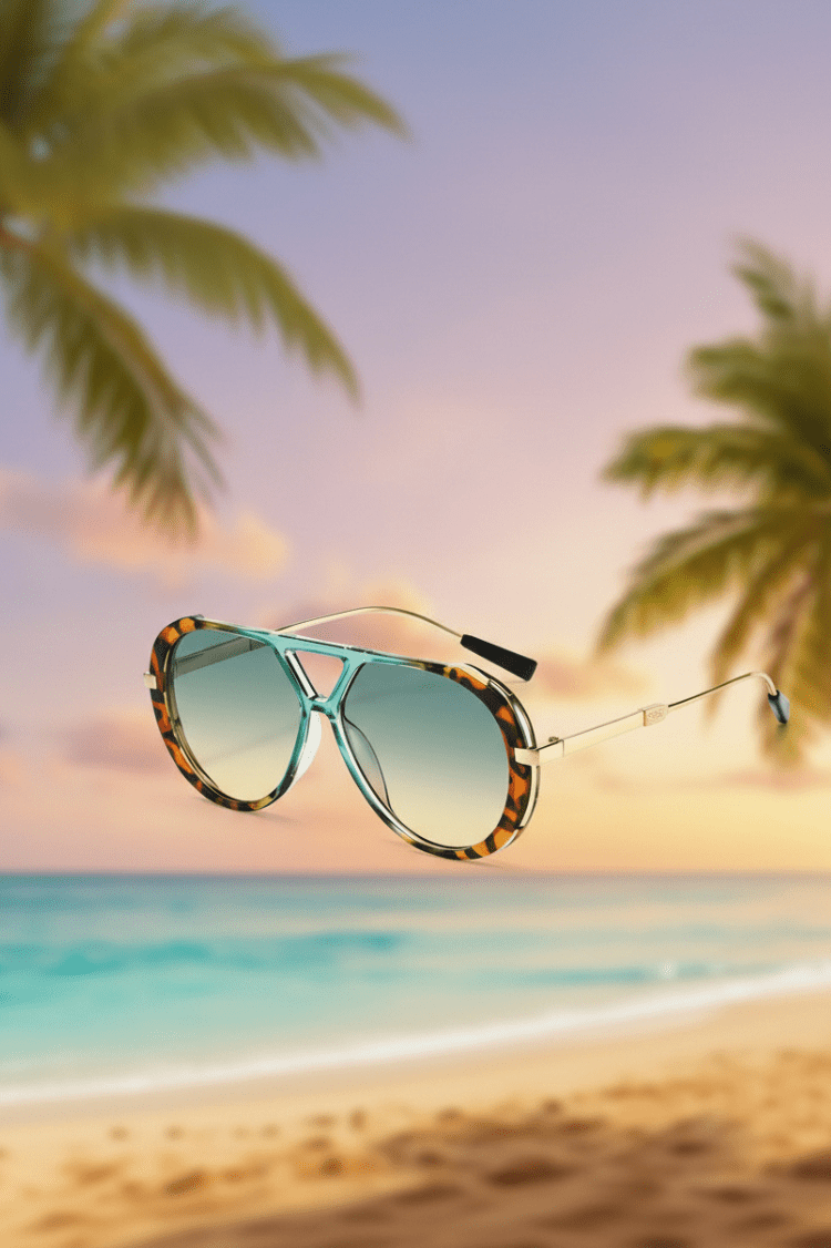 Retro Aviator Sunglasses UV400