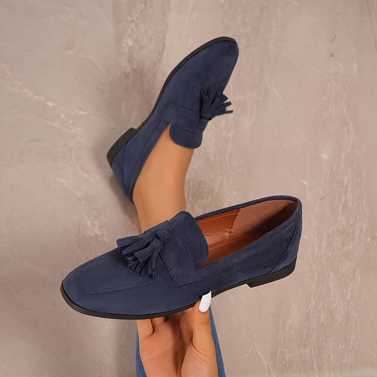 Comfortable Supportive Flat Heel Loafers