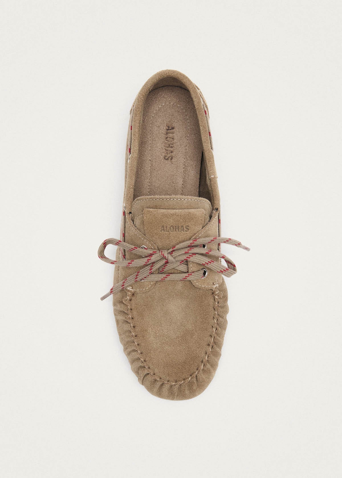 Londoria | Suede Beige Leather Loafers