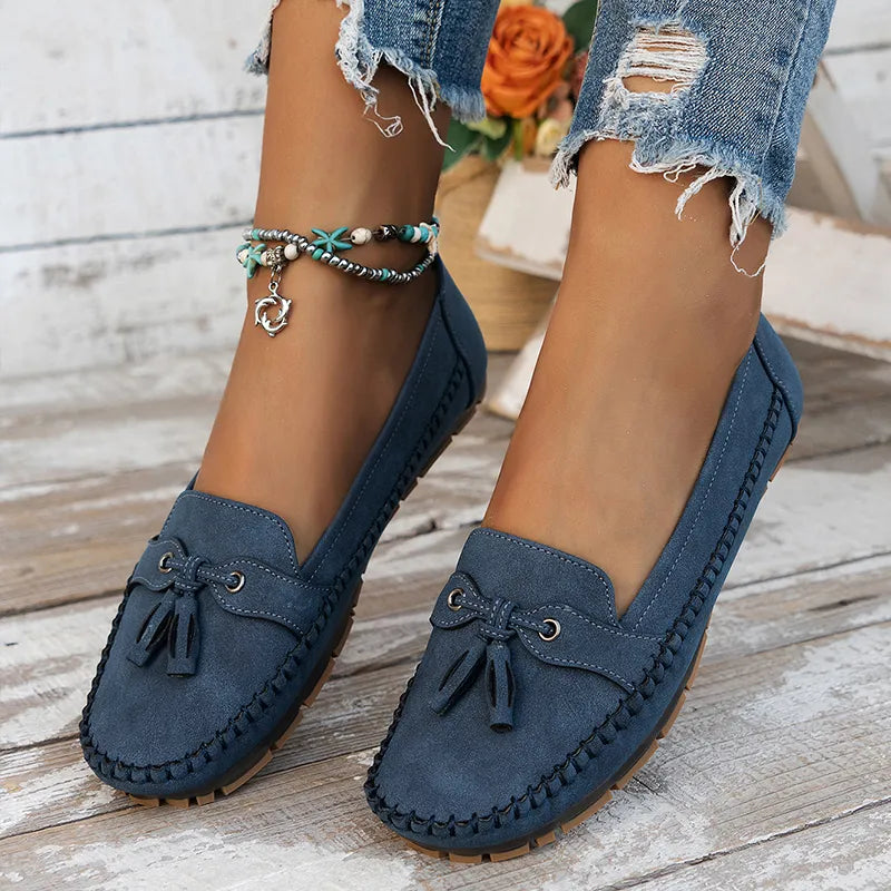 Comfortable soft loafers for women