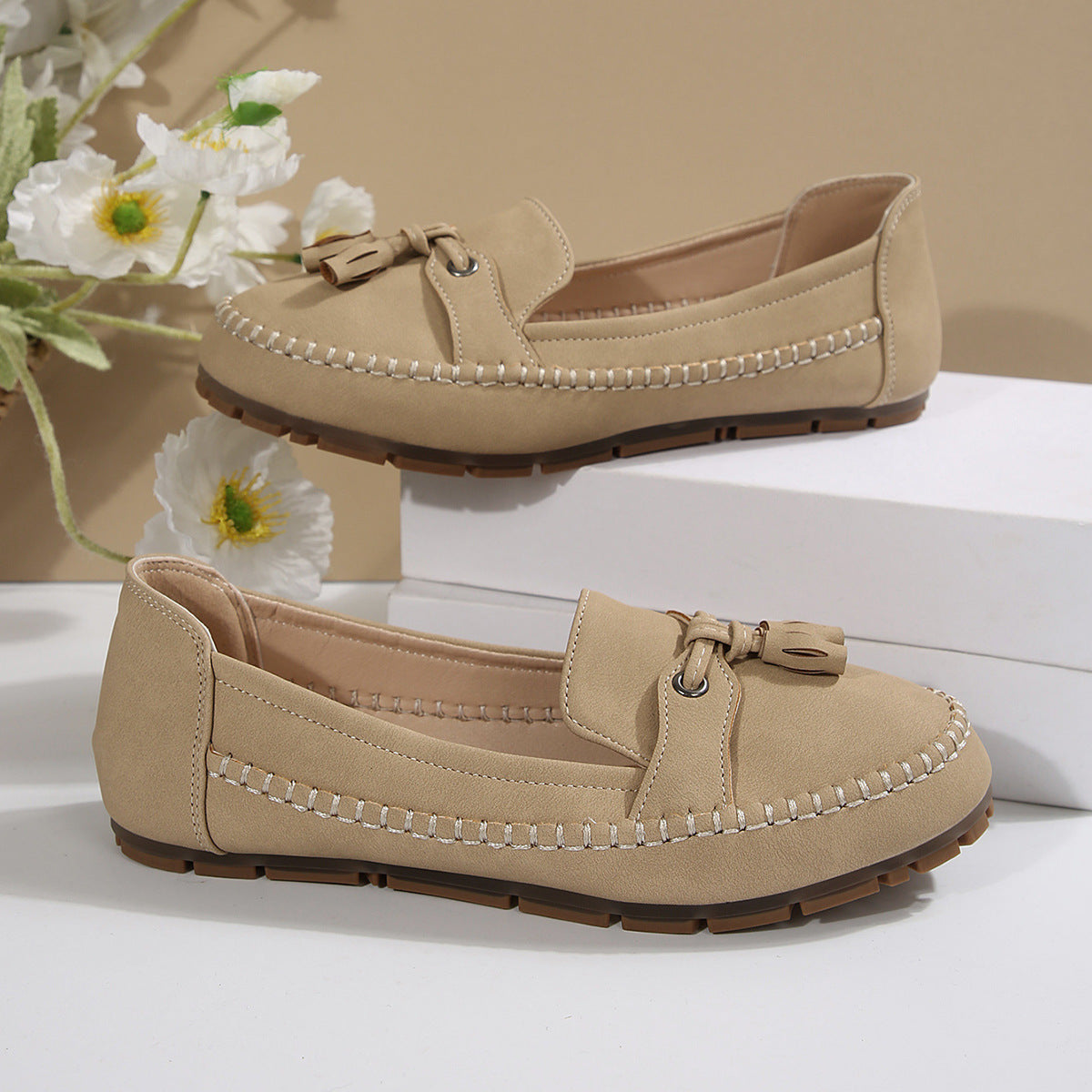 Comfortable soft loafers for women