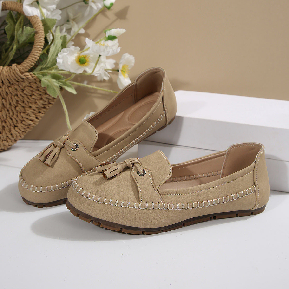 Comfortable soft loafers for women