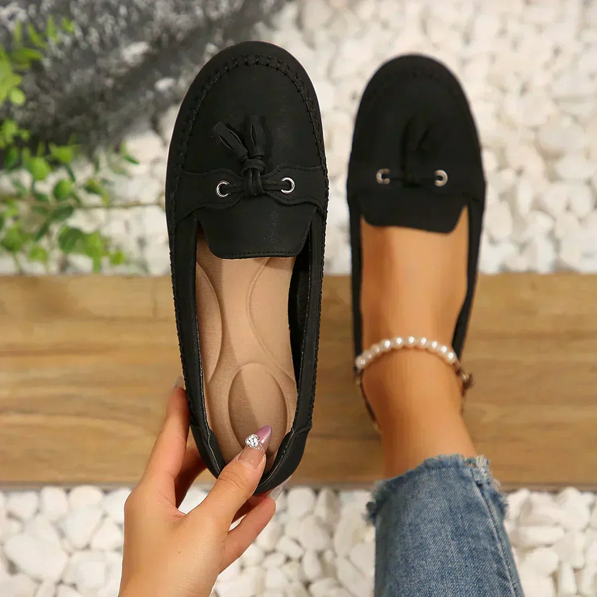 Comfortable soft loafers for women